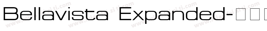Bellavista Expanded字体转换